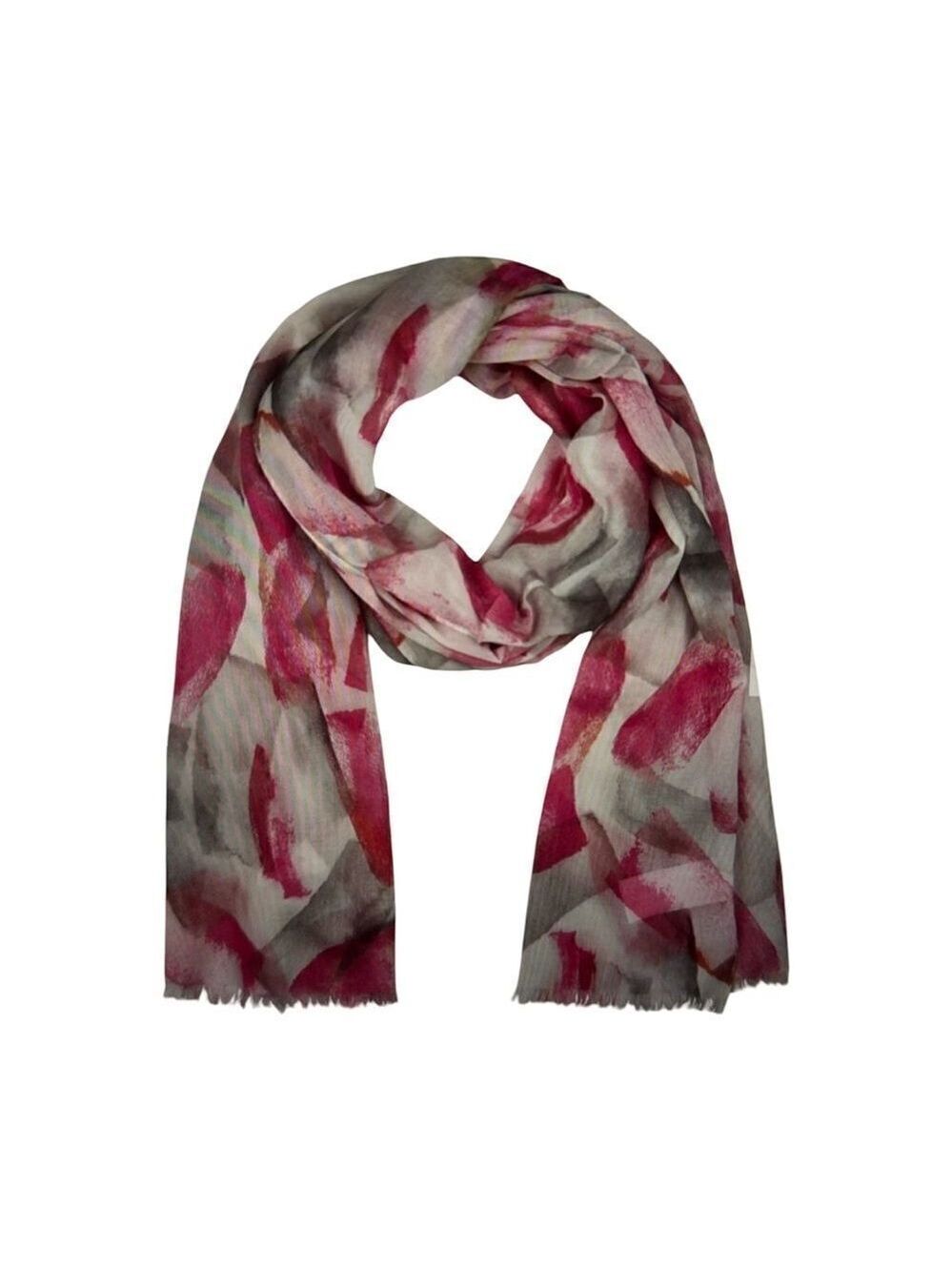 RABE MAGENTA PRINT SCARF